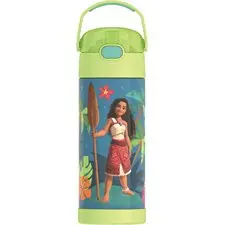[836764] Thermos FUNtainer® Water Bottle With Straw, 410 ml, Moana 2