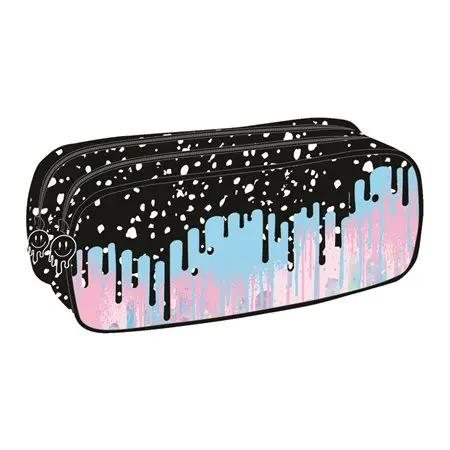 2-compartments Pencil Case, Punk Pastel 