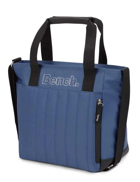 Boîte à lunch Bench style sac à main, Bleu 