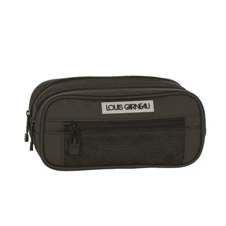 [836453] Louis Garneau 2-Compartment Pencil Case, Black