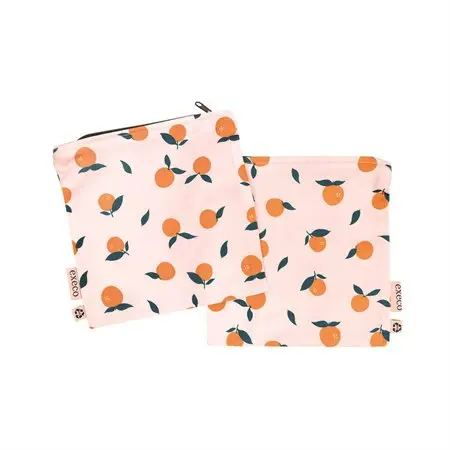 Ensemble de pochettes à collation Execo, Orange