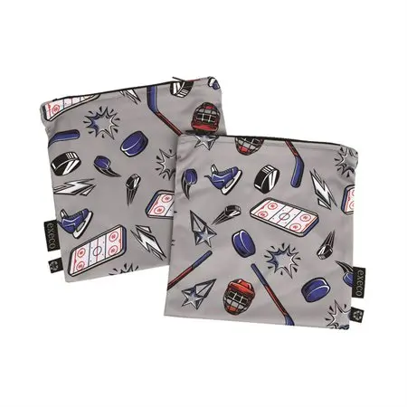 Ensemble de pochettes à collation Execo, Hockey