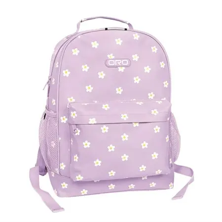 Oro Backpack with Front Pocket – Daisy Collection 