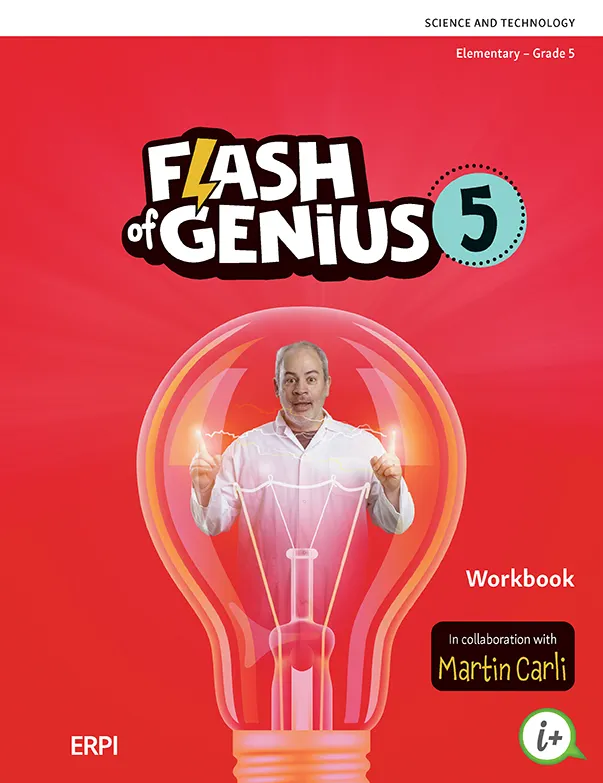 Flash of Genius - Grade 5, Workbook with Digital Components - Student (12-month) (ISBN: 9782766158751)