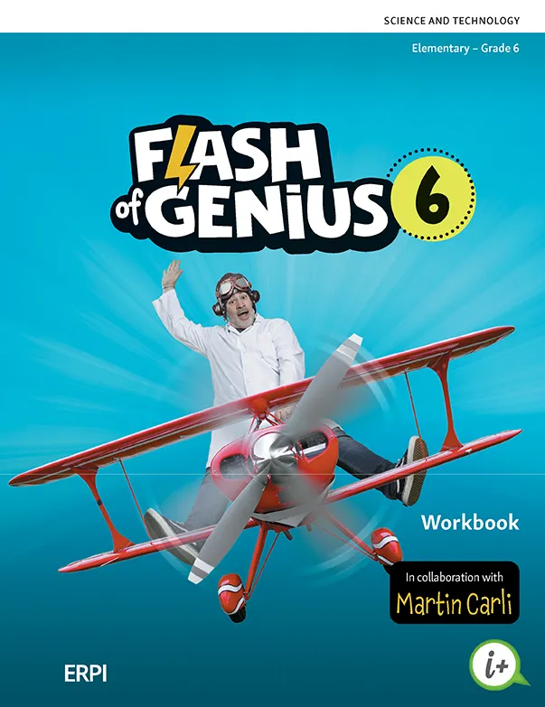 [LV326228] Flash of Genius - Grade 6, Workbook with Digital Components - Student (12-month) (ISBN: 9782766158812)