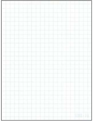 [T3B] Grande tablette Écolo no. T3B, quadrillé 1 cm, 50 feuilles