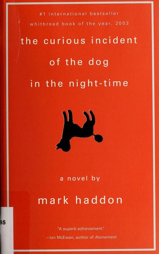 [LV284386] Novel: The Curious Incident of the Dog in the Night-Time, by Mark Haddon (ISBN: 9780385659802)