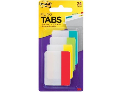 Onglets de classement Post-it® - Post-it® (pqt de 24)