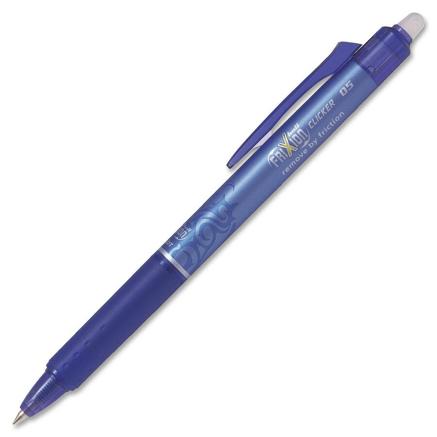 [162842] Pilot Frixion Ball Clicker Erasable Pen, 0.5 mm, Dark Blue
