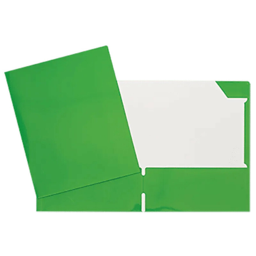 Pocket Folder, Laminated Cardboard