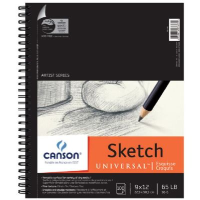 Universal Sketch Book, 22.8 x 30 cm (9 x 12 in)