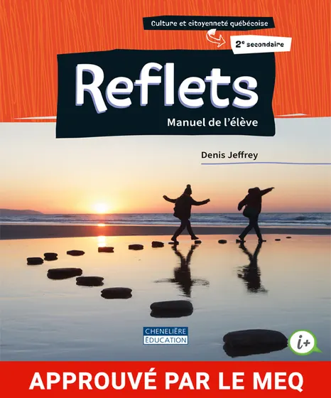REFLETS, 2e secondaire - Manuel de l'élève version numérique - 1 an  + activités int. - 1 an (9782765071013)