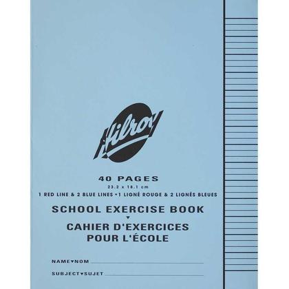 [225359] Cahier d'exercices Hilroy #11923, ligné, 40 pages (coul. ass.)