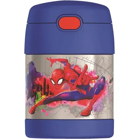 Bocal à nourriture FUNtainer® en acier inoxydable Thermos, 290 ml, Spider-man